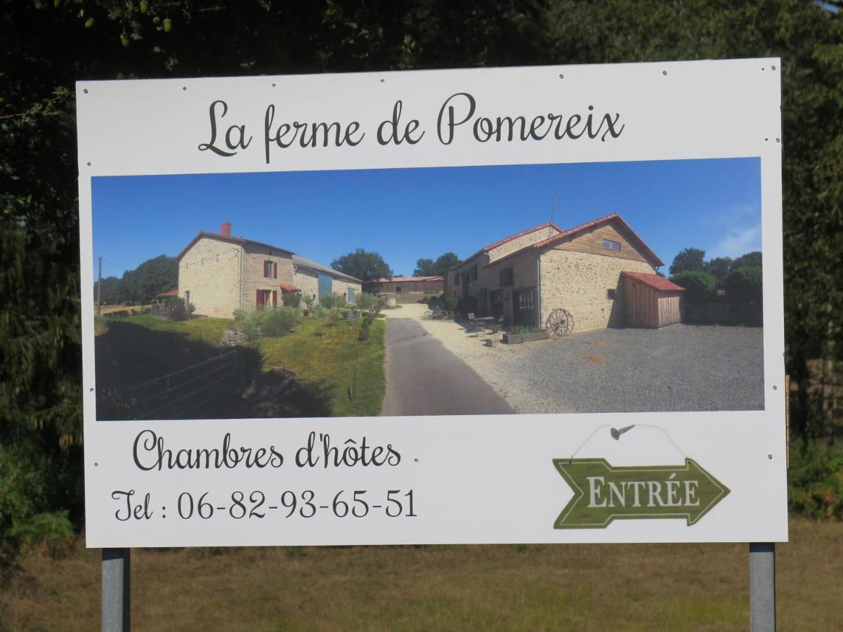 La Ferme De Pomereix Le Dorat Dış mekan fotoğraf